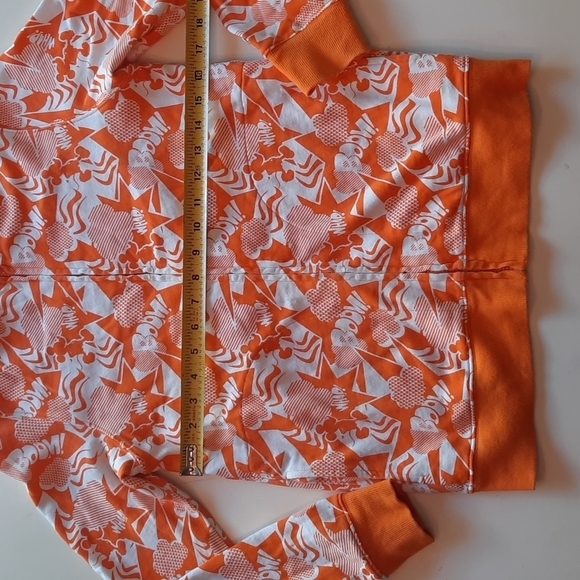 Disney x I.t loves Mickey small orange zip up sweatshirt - Picture 11 of 11
